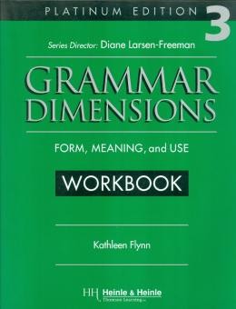 Grammar Dimensions - Platinum Edition - Form, Meaning, And Use - Workbook 3213420.9
