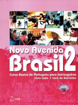 Novo Avenida Brasil 2 - Curso Basico De Portugues Para Estrangeiros - Livro Texto + Livro De Exercicios - Com 2 Cds123543.5