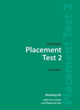 Oxford Placement Test New Edition Pack 2 Marking Kit270642.3