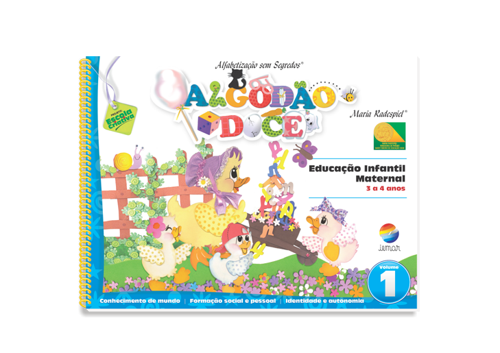 Algodão Doce – Educação Infantil - Maternal (2 volumes)