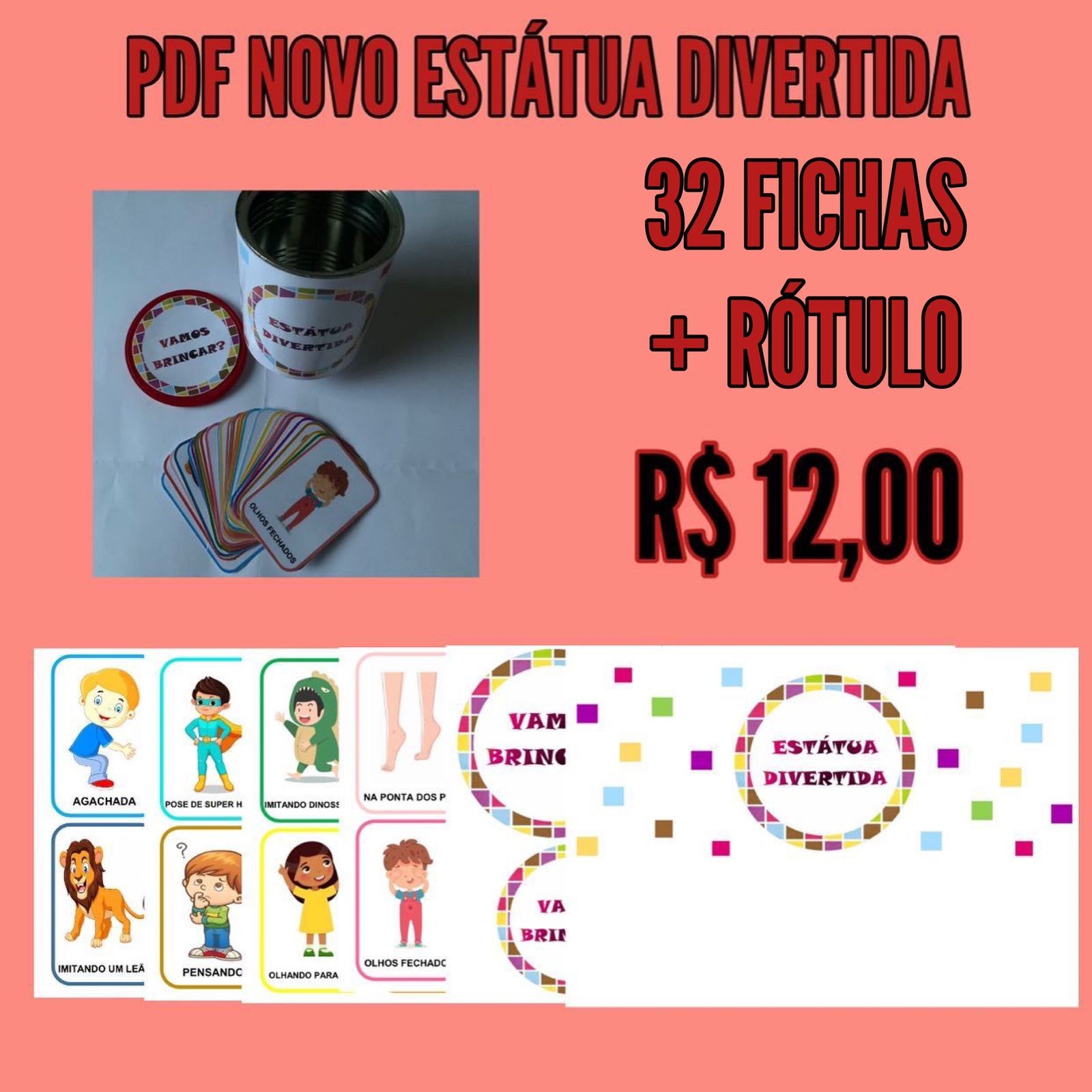 Estátua Divertida - Arquivo digital