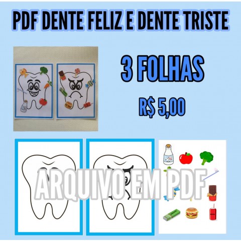 Dente Feliz e Dente Triste - Arquivo digital