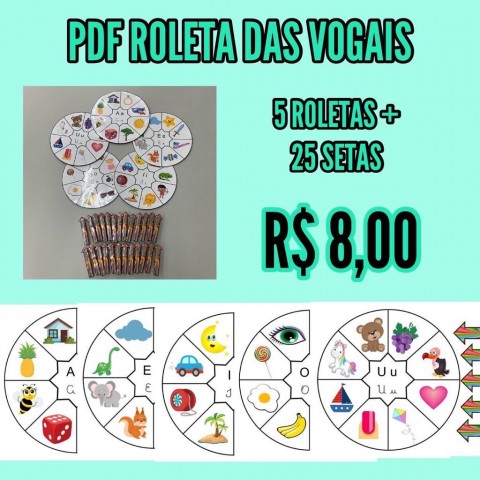 Roleta das vogais - Arquivo digital