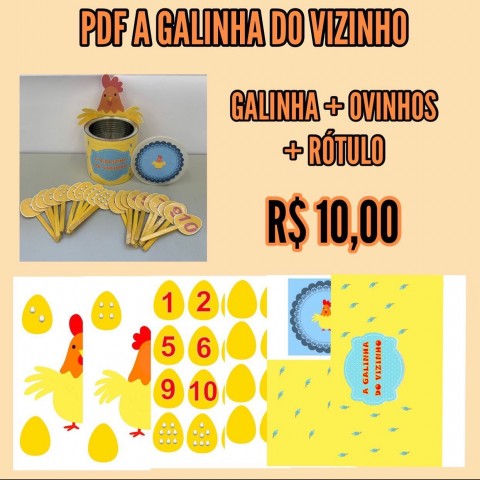 A galinha do vizinho - Arquivo digital